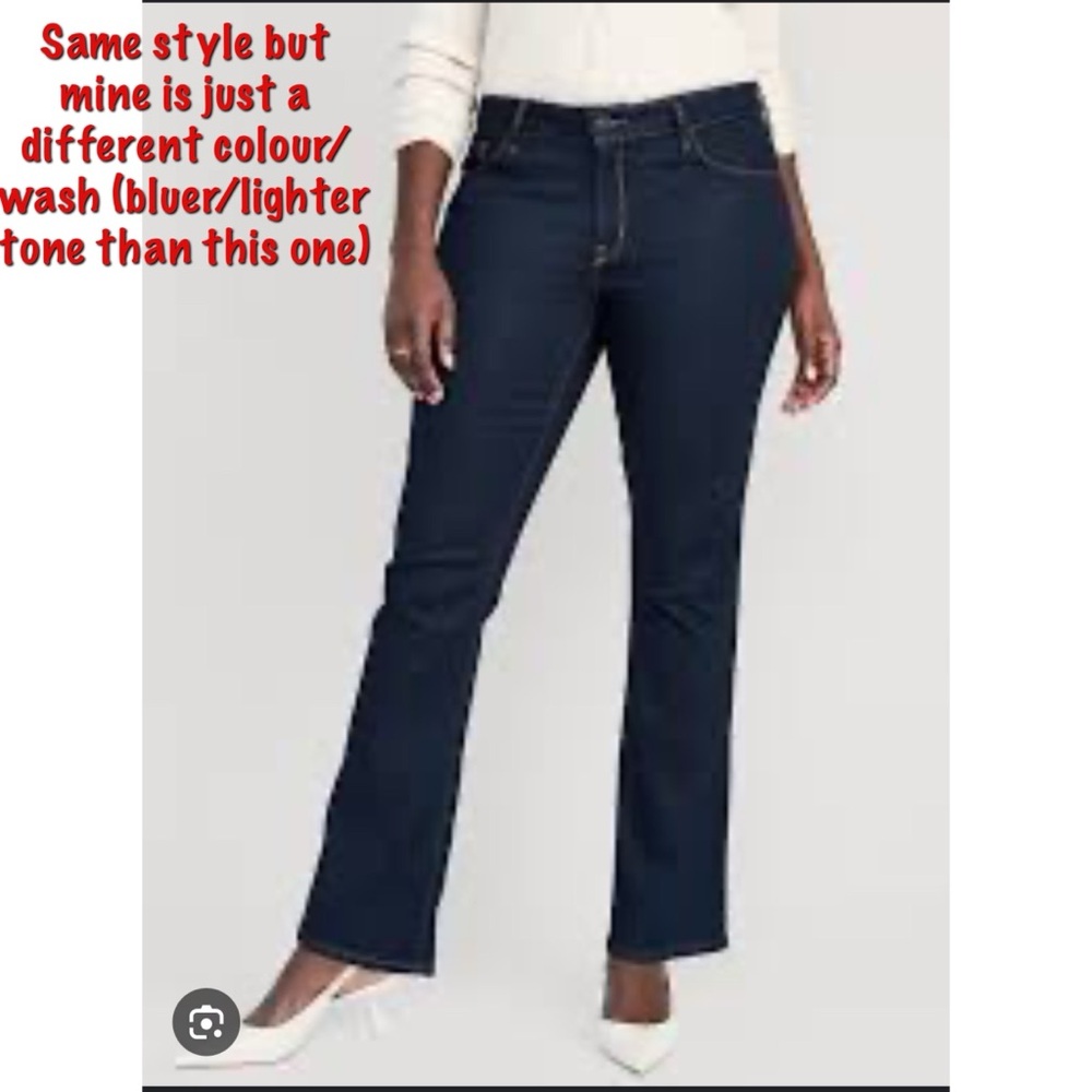 Old Navy Mid-Rise Kicker Boot-cut Jeans